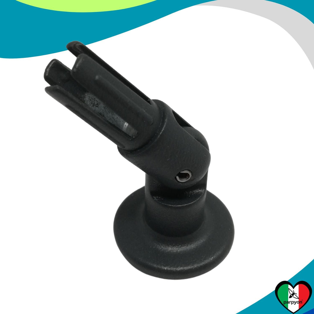 Accessori Ringhiera - Piastra a muro Snodo Tubo D. 13mm -4pz