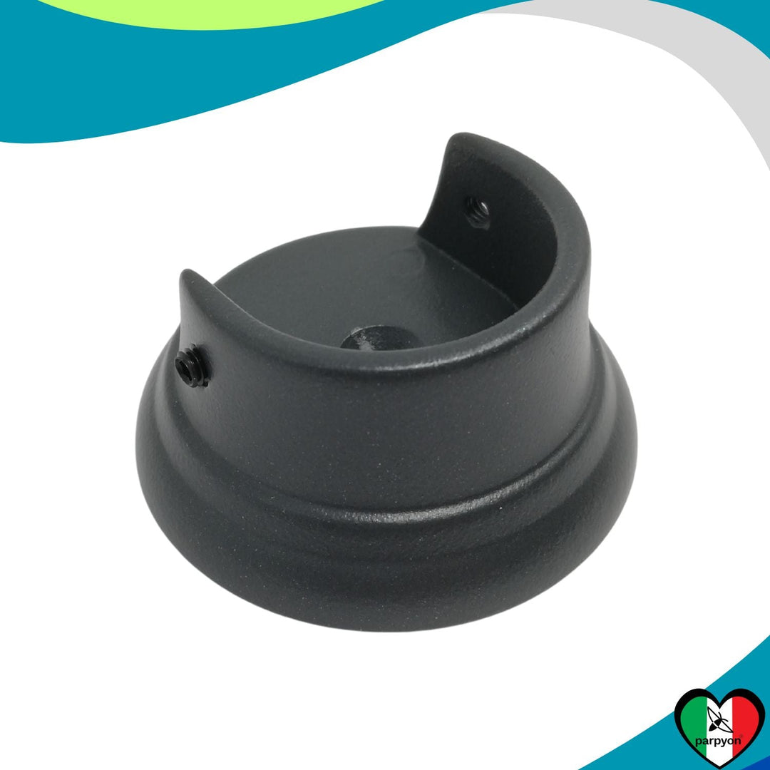 Accessori Ringhiera Grigio G.- Supporti a Muro Tubo D.32mm