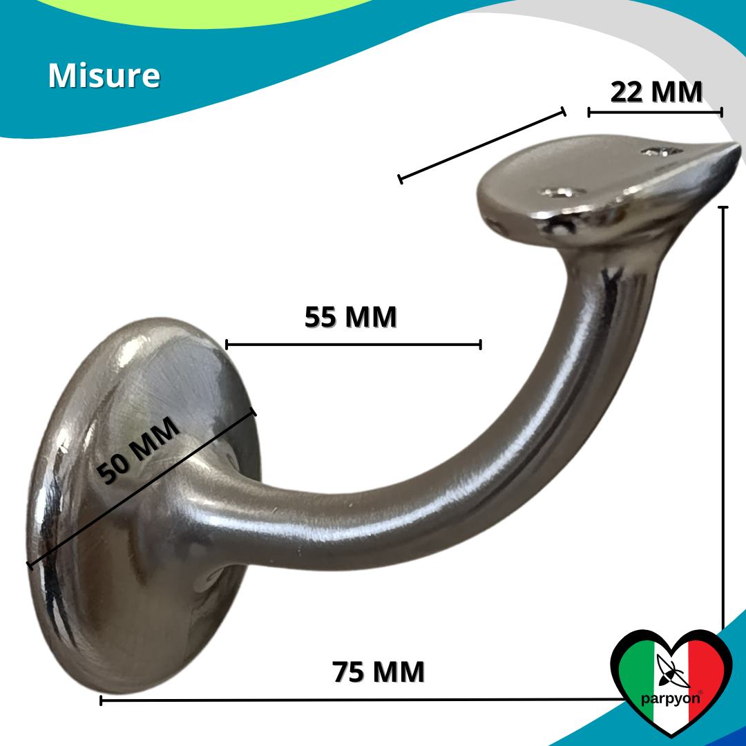 Accessori corrimano D.32-40 Supporto tubo Mod V42R