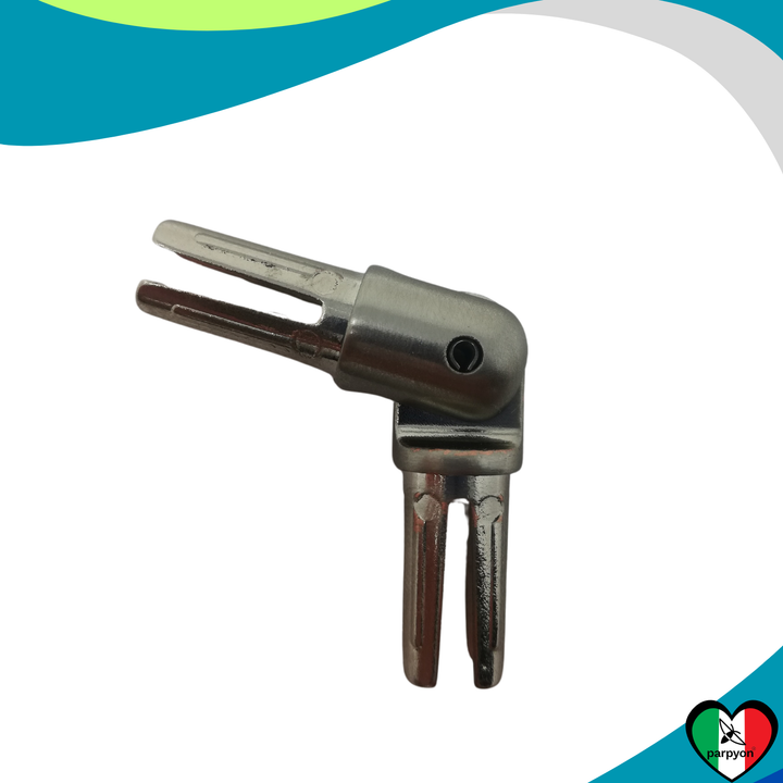 Accessori Ringhiera - Giunzione Snodo Tubo D.13 - 4Pz