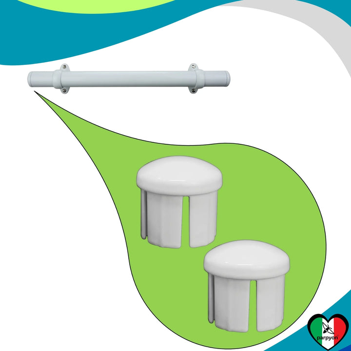 Accessori corrimano D.32 Tappi finale per Corrimano