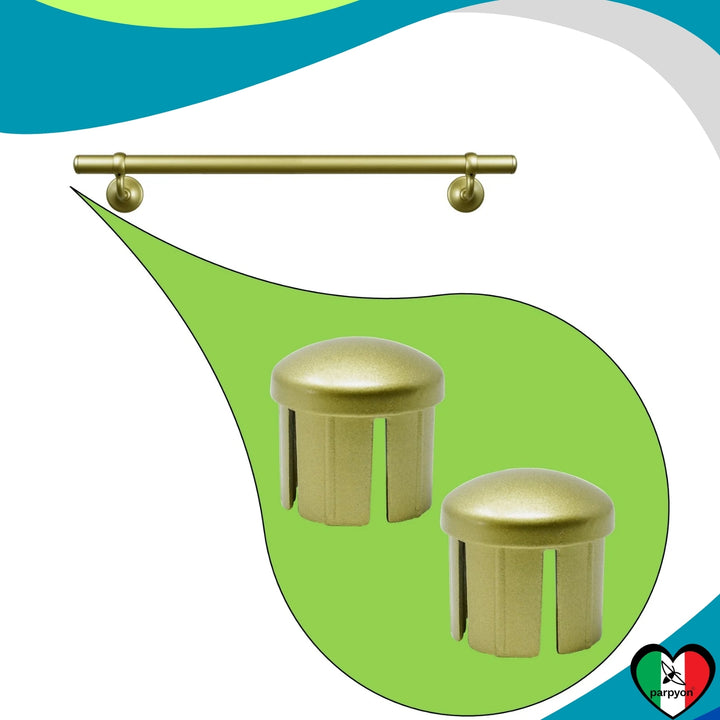 Accessori corrimano D.32 Tappi finale per Corrimano
