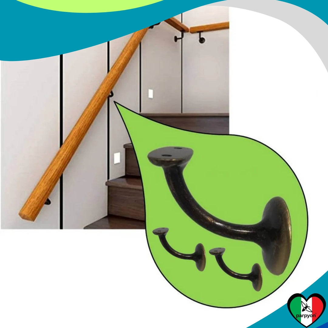 Accessori corrimano Legno - Supporti mod-V42