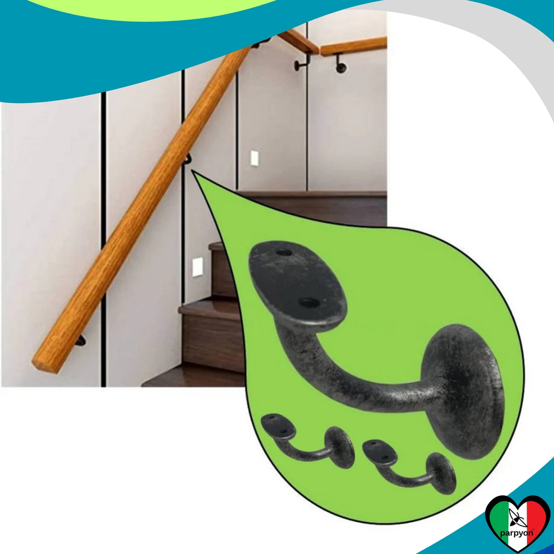 Accessori corrimano Legno - Supporti mod-V42