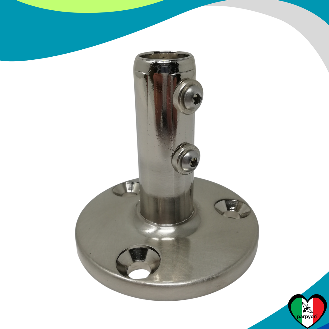 Accessori Ringhiera - Piastra Fissaggio a Pavimento