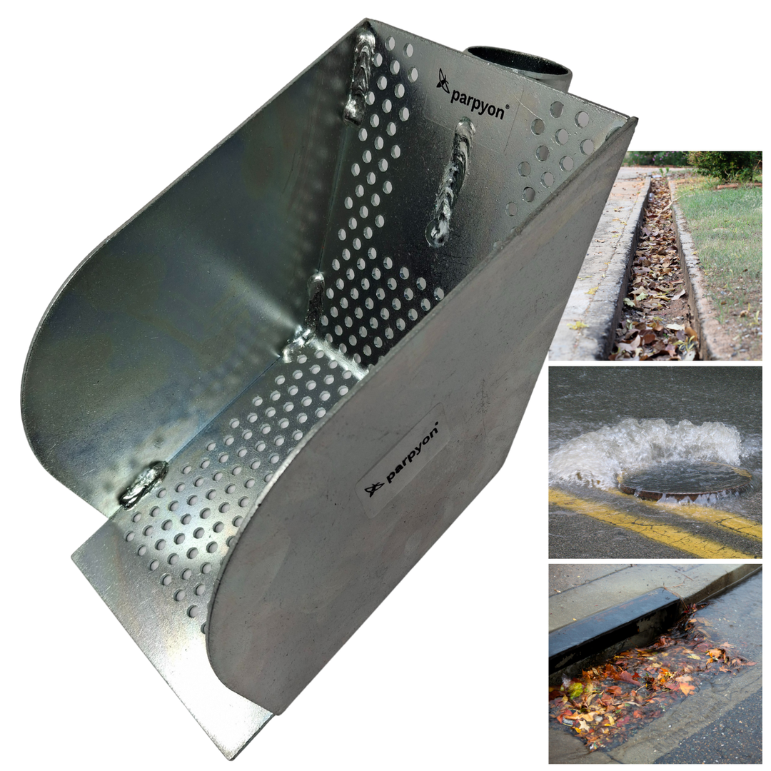 Paletta Forata Per Pulizia Tombini Griglie Canali Canaline Di Scolo Acciaio