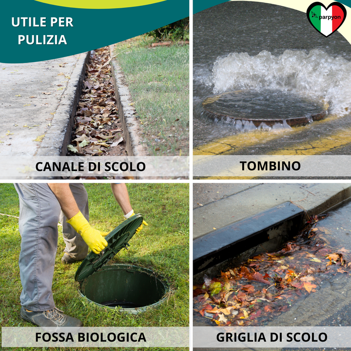 Paletta Forata Per Pulizia Tombini Griglie Canali Canaline Di Scolo Acciaio