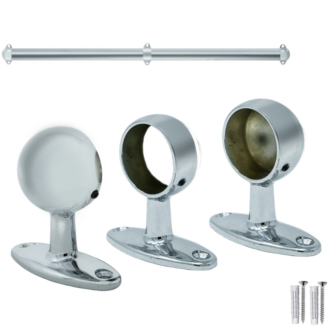 Accessori corrimano D.32 Supporti Tubo Mod-519