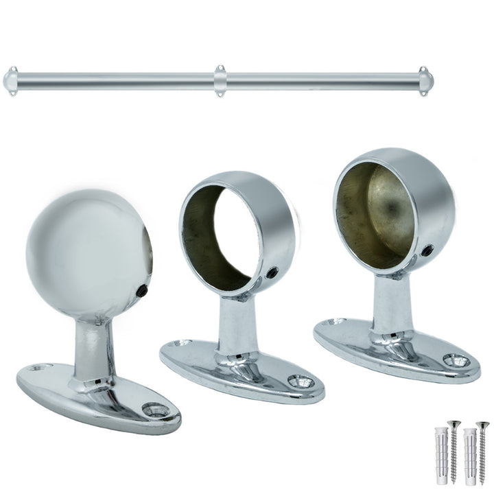 Accessori corrimano D.32 Supporti Tubo Mod-519