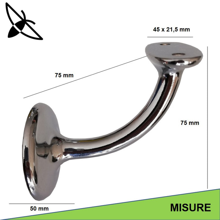 Accessori corrimano Legno - Supporti mod-V42