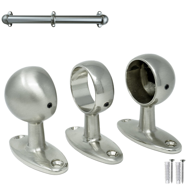 Accessori corrimano D.32 Supporti Tubo Mod-519