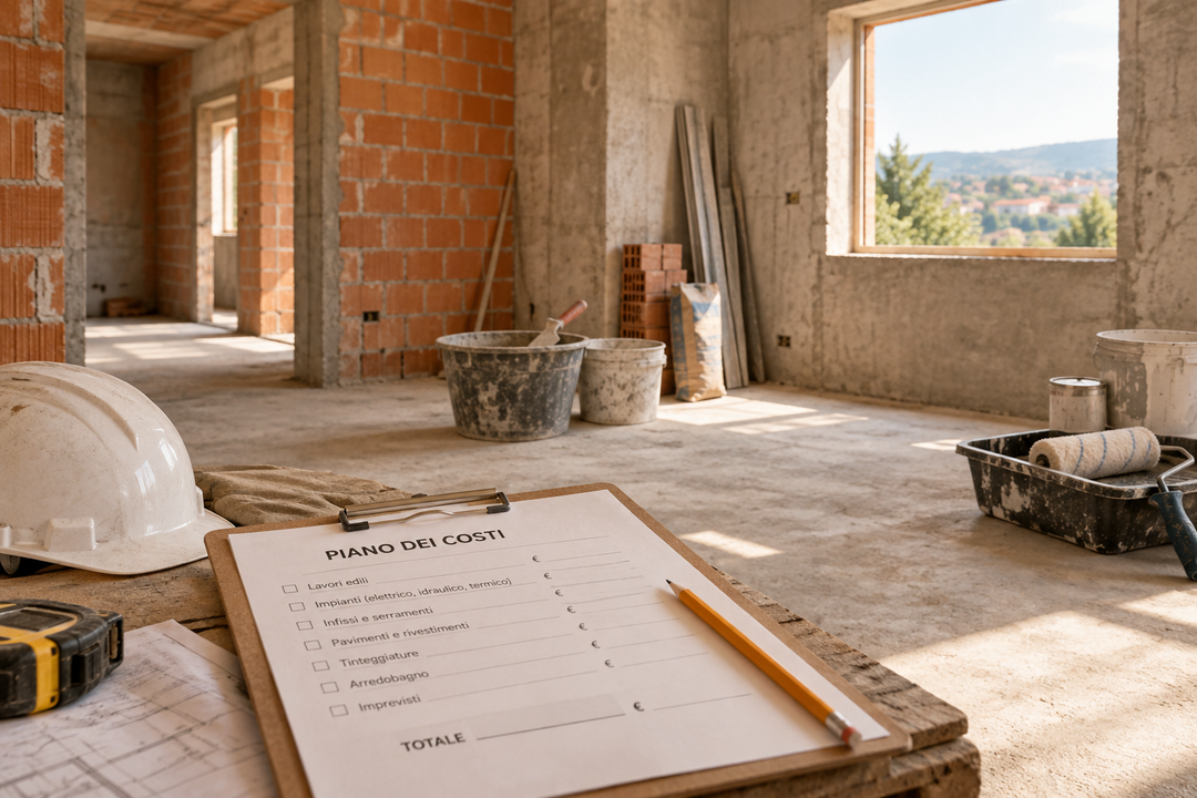 Casa al Grezzo: Quanto Costa Finirla? Guida ai Costi e Consigli Salva-Budget