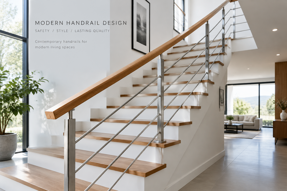 Passamano Moderno: Guida al Design, Materiali e Sicurezza