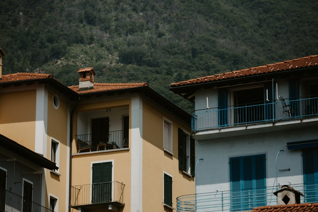 a couple of buildings that are next to each other