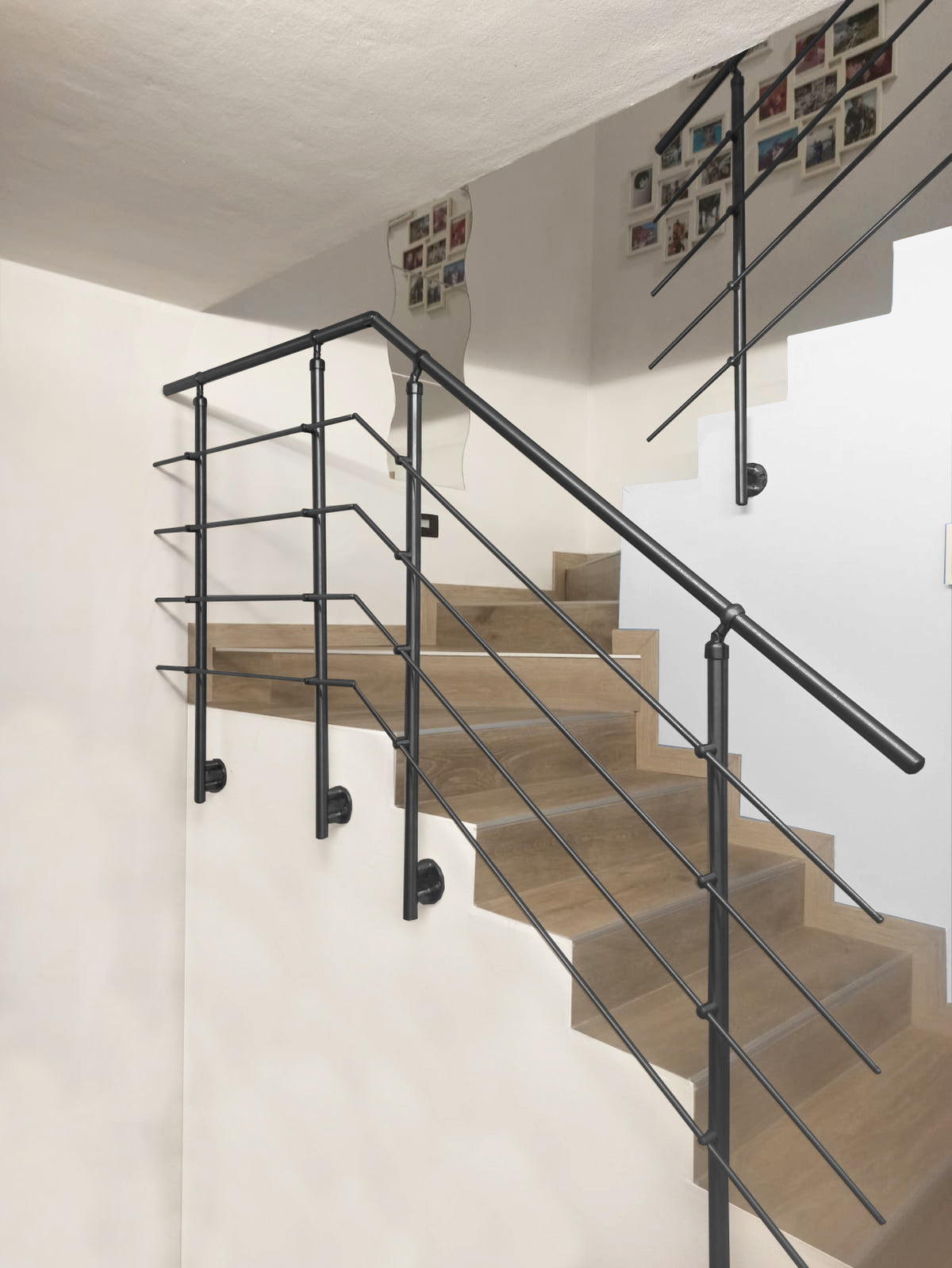 ringhiera-scala-interna-stile-industrial-grigio-grafite