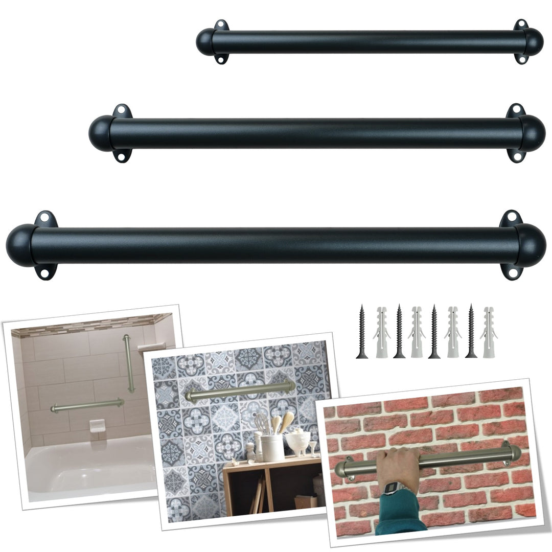Corrimano a muro in Alluminio con supporti 519