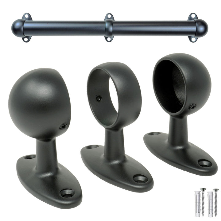 Accessori corrimano D.32 Supporti Tubo Mod-519